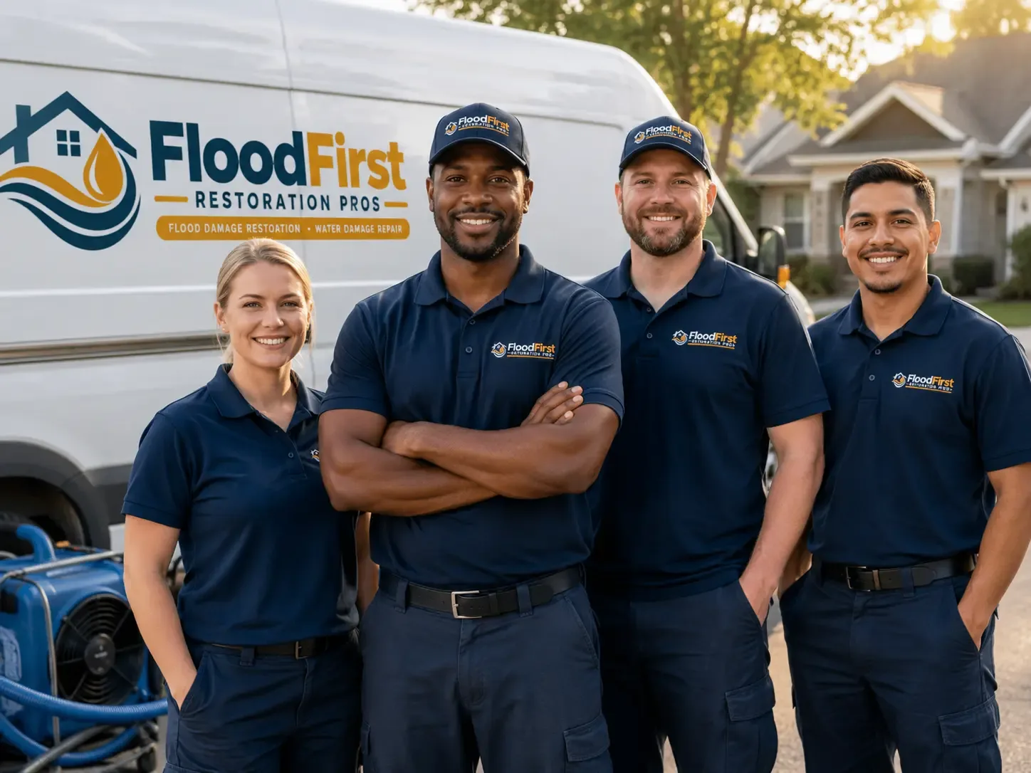 Flood Damage Restoration company in Newton Center, MA